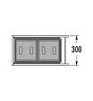 HAILO - Poubelle de cuisine tri sélectif 2 bacs encastrable 30L (15+15) Hailo Tandem - vignette