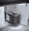 HAILO - Poubelle de cuisine coulissante encastrable sous évier 20L Hailo Solo Automatique - vignette