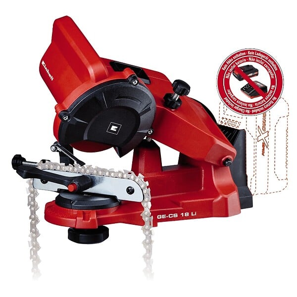 EINHELL - Affûteuse De Chaîne De Tronçonneuse Ge-cs 18 Li - Solo - large
