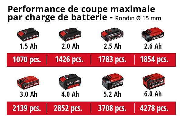 EINHELL - Sécateur sans fil EINHELL 3408300 GE-LS 18 Li - Solo Power X-Change (produit seul) - large