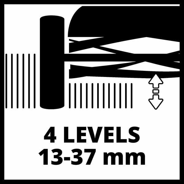 EINHELL - Tondeuse à Main Gc-hm 300 - Surfaces Jusqu'à  150 MÂ² - Largeur De Coupe 300 Mm - large