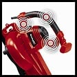 EINHELL - Aspirateur Souffleur Broyeur électrique Gc-el 3000 E - vignette