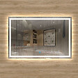 AICA SANITAIRE - Aica sanitaire Miroir de salle de bain lumineux LED avec anti-buée et interrupteur tactile intégré 100x80cm - vignette