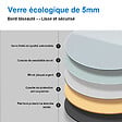 AICA SANITAIRE - AICA Miroir de Salle de Bain LED Rond Anti-Buée et Tactile Suspendu Vertical 60x60cm - vignette