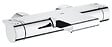 GROHE - Grohtherm 2000 Set mitigeur thermostatique bain/douche + Douchette 1 jet + Flexible et support mural, Chrome (34174001-Euphoria) - vignette