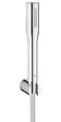 GROHE - Grohtherm 2000 Set mitigeur thermostatique bain/douche + Douchette 1 jet + Flexible et support mural, Chrome (34174001-Euphoria) - vignette