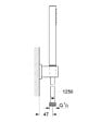 GROHE - Set bain/douche mitigeur thermostatique Grohtherm Cube + Douchette Euphoria 1 jet avec support mural (34497000-CUBESTICK) - vignette