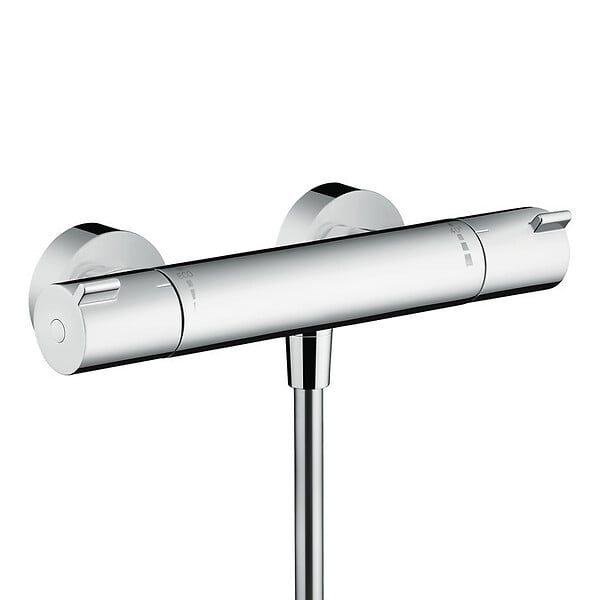 HANSGROHE - Ecostat Pack Mitigeur Thermostatique + Set de douche Crometta Vario avec porte-savon (13211000-Crometta2) - large