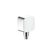 HANSGROHE - FixFit SoftCube Coude de raccordement synthétique, Chrome (26457000) - vignette