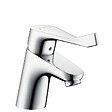 HANSGROHE - Hansgrohe Focus Care 70 Mitigeur PMR  lavabo sans tirette ni vidage avec poignée extra longue, ComfortZone70, Chrome (31914000) - vignette