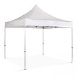 OVIALA - Tonnelle pliante en alu 4x4m blanc - PRO 40 - vignette