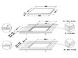 INDESIT - table de cuisson induction 60cm 3 feux 7200w noir - is33q60ne - vignette
