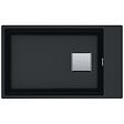 FRANKE - Kubus 2 KNG 110-62 Fragranit+ Évier de cuisine sous-plan Onyx - vignette