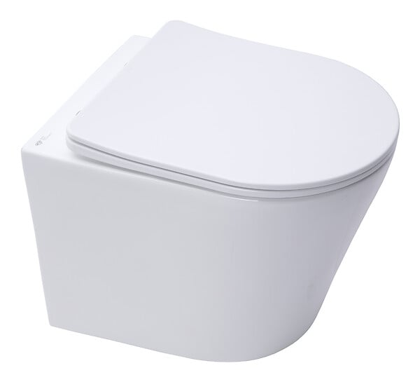 GEBERIT - Pack WC Bâti-support + WC Swiss Aqua Technologies Infinitio sans bride + Plaque blanche + Set habillage (InfinitioGeb3-sabo) - large