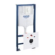 GROHE - Grohe Pack WC Bâti-support Rapid SL + Plaque de Commande Skate Air Blanc Alpin + Fixations + Set d'isolation (38528001-3) - vignette