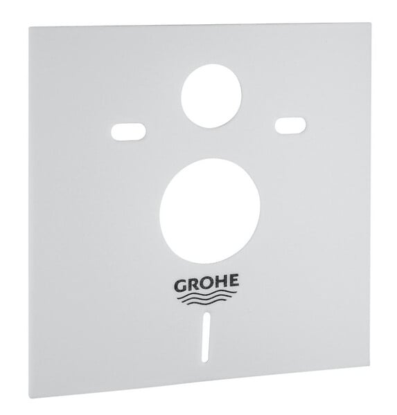 GROHE - Grohe Pack WC Bâti-support Rapid SL + Plaque de Commande Skate Air Blanc Alpin + Fixations + Set d'isolation (38528001-3) - large