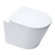 SWISS AQUA TECHNOLOGIES - Swiss Aqua Technologies Infinitio WC suspendu sans bride fixations invisibles, Abattant frein de chute, Blanc mat SATINF010RREXPWM - vignette
