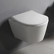 VILLEROY ET BOCH - Pack WC Bâti-support Viconnect Pro + WC sans bride Avva + Abattant softclose + Plaque chrome + Set habillage - vignette