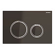GEBERIT - Geberit Plaque de déclenchement sigma 21, Verre noir (115.884.SJ.1) - vignette
