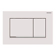 GEBERIT - Geberit Sigma30 Plaque de déclenchement double touche, Blanc mat/chrome (115.883.JT.1) - vignette