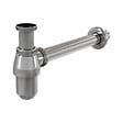 ALCA - Alca Siphon pour lavabo DN32 avec écrou de raccord 5/4, métal (A431) - vignette