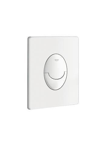GROHE - Pack WC Bâti autoportant Rapid SL avec Plaque Skate Air blanche et Set d'isolation phonique (39145000-3) - large