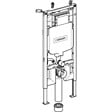 GEBERIT - Duofix Pack Bâti-support extra-plat 114 cm UP720, gain de place + Plaque Sigma20,Noir chromé (111.796.00.1-D) - vignette