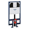 GROHE - Grohe Rapid SL Bâti-support WC avec Réservoir 80mm, hauteur 1,13 m et largeur 0,62 m (38994000) - vignette