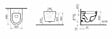 VITRA - SENTO Cuvette compacte 49,5 cm avec fixations invisibles + abattant ultra-fin softclose (SentoCompact) - vignette