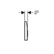 GEBERIT - Ensemble bâti-support Duofix UP100 + réservoir pour WC 112 cm + Plaque DELTA50 + Manchon de raccordement (458.103.00.1-1) - vignette