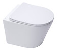 GROHE - Pack WC Bâti-support autoportant + WC suspendu sans bride SAT + Abattant frein de chute + Plaque Blanc + Set d'habillage - vignette
