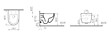 VITRA - SENTO Cuvette compacte sans bride 49,5cm + abattant ultra-fin avec frein de chute (SentoCompactRimless) - vignette