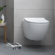 VITRA - SENTO Cuvette compacte sans bride 49,5cm + abattant ultra-fin avec frein de chute (SentoCompactRimless) - vignette