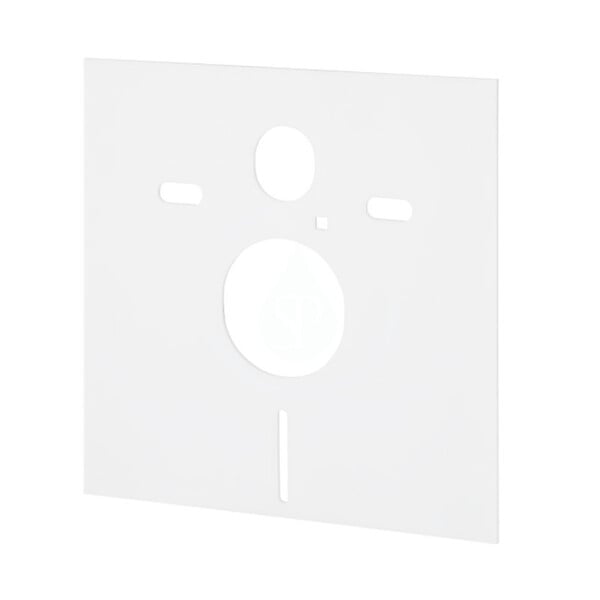 GROHE - Pack WC Bâti autoportant Rapid SL avec Plaque Skate Cosmopolitan blanche et Set d'isolation phonique (39145000-4) - large