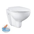 GROHE - Bau Ceramic Ensemble WC suspendu sans bride + Abattant déclipsable (BauClassic) - vignette
