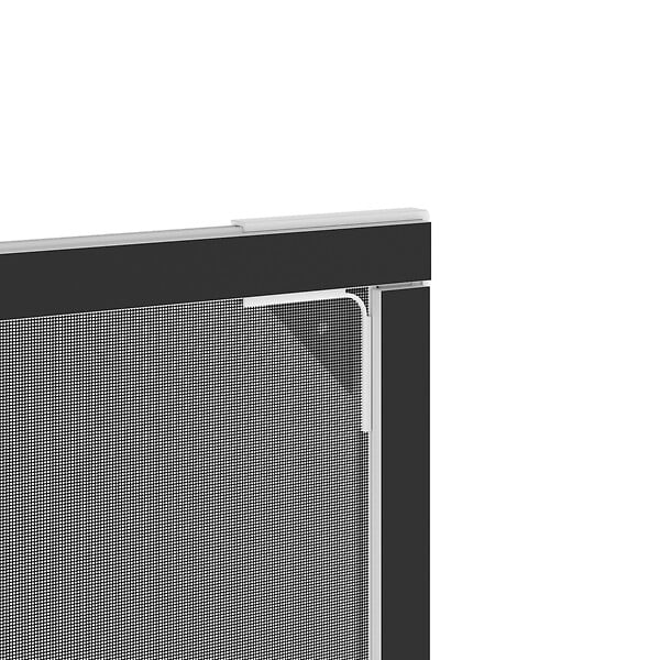MOUSTIKIT - Moustiquaire cadre fixe magnétique 130xH150cm blanc - large