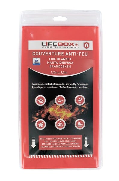 LIFEBOX - Couverture anti-feu LIFEBOX - large
