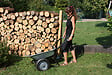 HAEMMERLIN - Brouette tous travaux Aktiv Excellium Twin - 2 roues gonflées - 100L - vignette