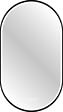 MP GLASS - Miroir led swann black 2 oblong 90x50 cm - vignette