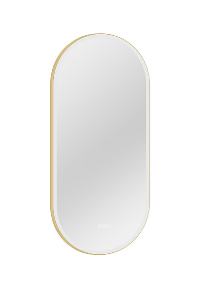 MP GLASS - Miroir led  solar oblong 90x40 cm - large