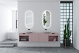 MP GLASS - Miroir led renzo 2 oblong 90x40 cm - vignette