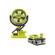 RYOBI - Pack RYOBI Ventilateur à pince 18V One+ RCF18-0 - 1 Batterie 4.0Ah - 1 Chargeur rapide RC18120-140 - vignette