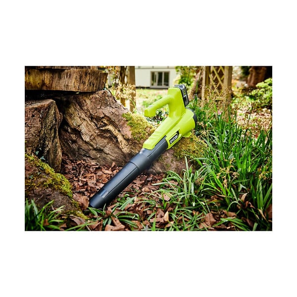 RYOBI - Pack RYOBI Souffleur 18V One+ Turbo jet RY18BLA-0 - 1 Batterie 5.0Ah - 1 Chargeur rapide RC18120-150 - large