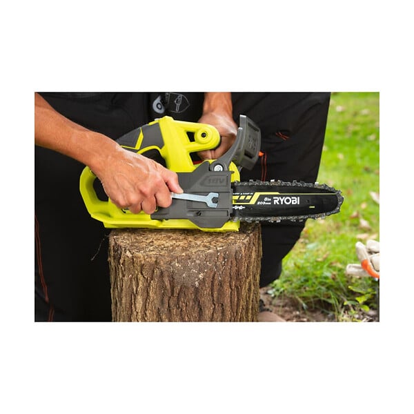 RYOBI - Pack RYOBI Tronçonneuse 18V One+ RY18CS20A-0 - 1 Batterie 4.0Ah - 1 Chargeur rapide RC18120-140 - large