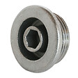 SOMATHERM FOR YOU - Bouchon de terminaison auto-etanche femelle 1/2"  laiton nickele - vignette