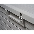 TOOMAX - Coffre de Jardin Résine 550 Litres GRIS Effet bois FLORIDA 147 x 72 x 60 cm Haute résistance UV TOOMAX - vignette
