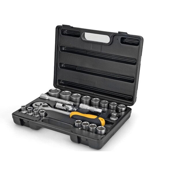 VITO - Coffret à douilles 21 pièces 1/2 " Chrome vanadium VITO - large