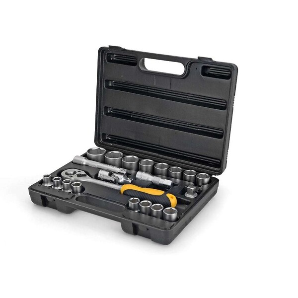 VITO - Coffret à douilles 21 pièces 1/2 " Chrome vanadium VITO - large