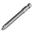WOLFCRAFT - Embout long Pozidriv PZ2 89mm - Queue hexagonale - 1 pièce - vignette