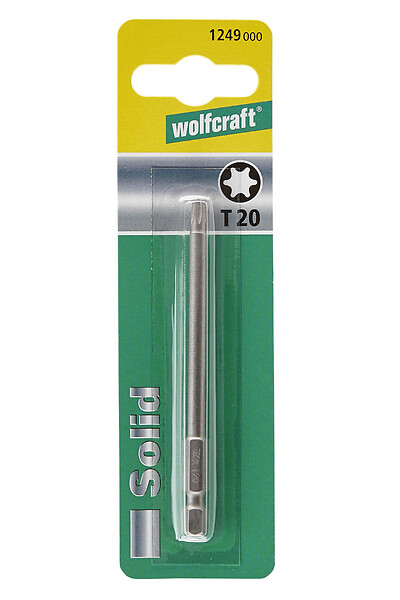 WOLFCRAFT - Embout long Torx TX20 - 89mm - Solid Wolfcraft - large